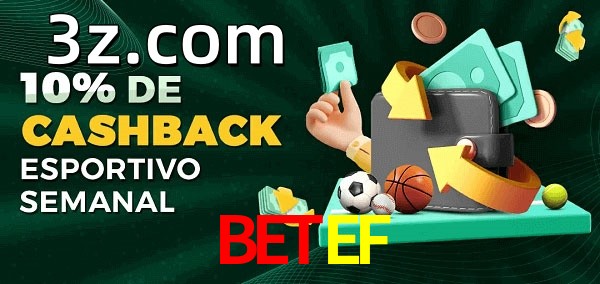 10% de bônus de cashback na BETEF